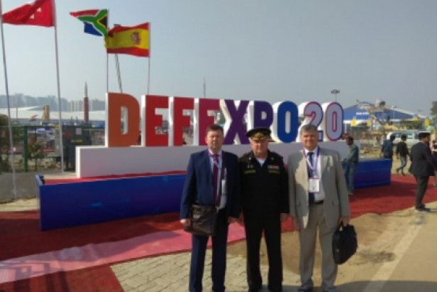 Участие представителей СибНИА в выставке DEFEXPO 2020 (Индия)